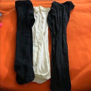 3 sets tights